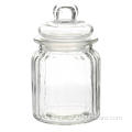 Food Grade Clear Glass Canister